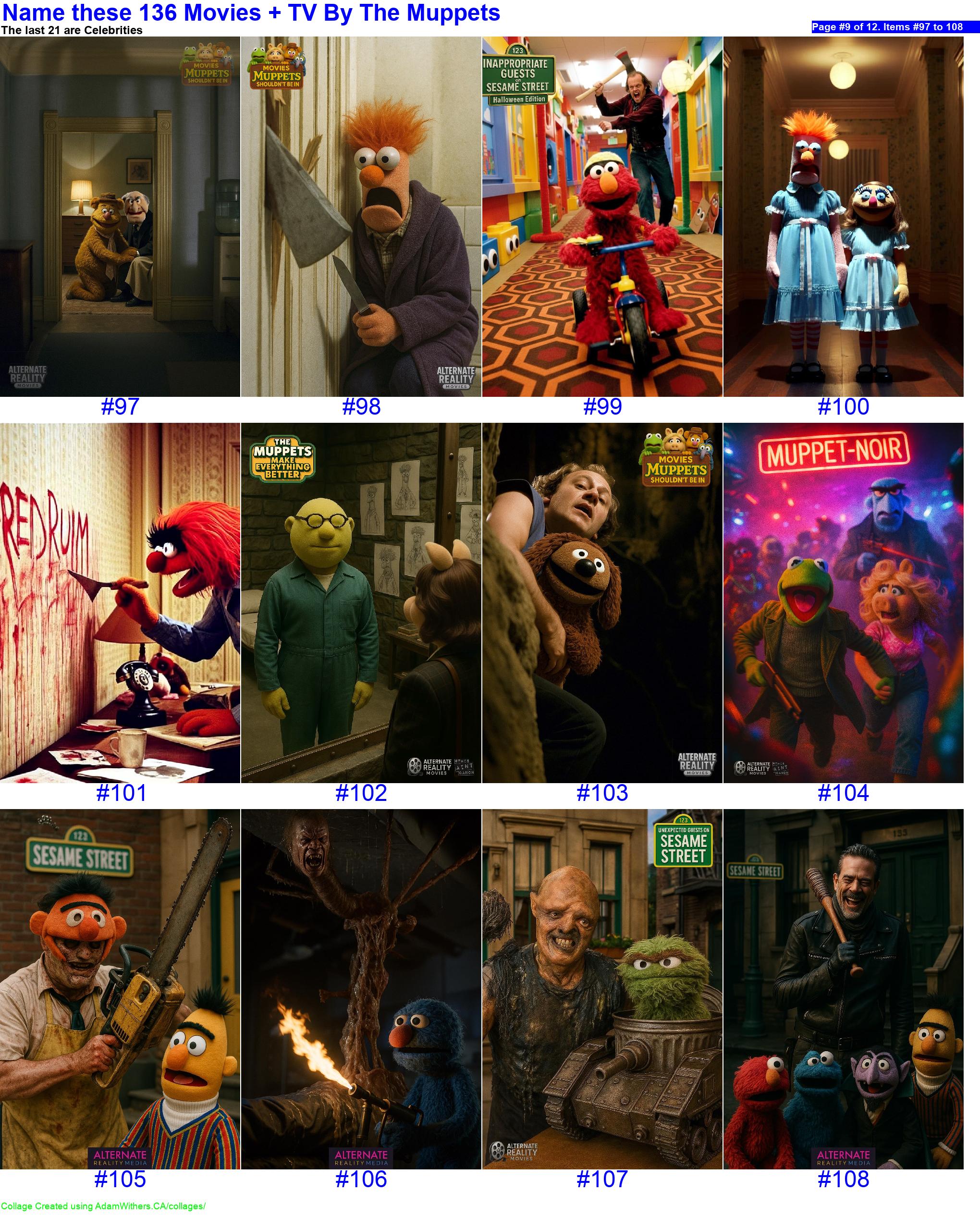 CollageC: guessMoviesByMuppets Page 9